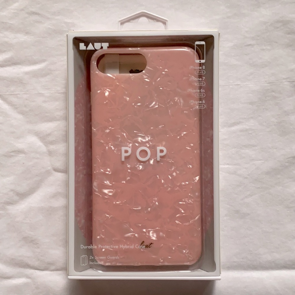 LAUT POP IPhone Case - Pink Pearl